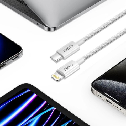 Kabel Tech-Protect UltraBoost USB-C / Lightning PD27W/3A 200 cm - szary