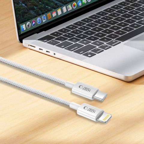 Kabel Tech-Protect UltraBoost USB-C / Lightning PD27W/3A 200 cm - szary
