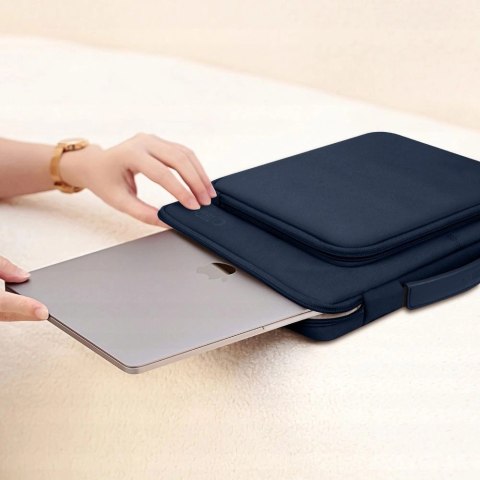 Torba Tech-Protect Basic Bag na laptopa 13-14" - niebieska