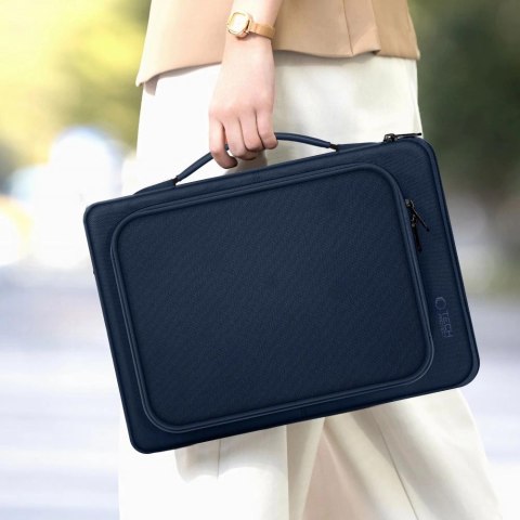 Torba Tech-Protect Basic Bag na laptopa 13-14" - niebieska