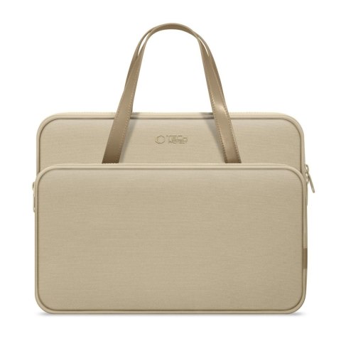 Torba Tech-Protect Carrying Bag na laptopa 13-14" - beżowa