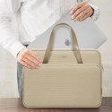 Torba Tech-Protect Carrying Bag na laptopa 13-14" - beżowa