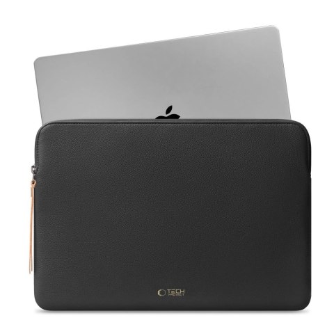 Torba Tech-Protect Fleece na laptopa 15-16 - czarna