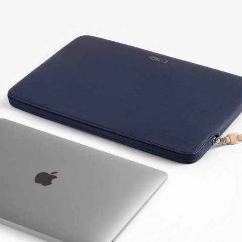 Torba Tech-Protect Fleece na laptopa 15-16 - granatowa