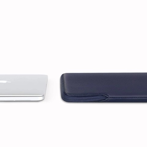 Torba Tech-Protect Fleece na laptopa 15-16 - granatowa