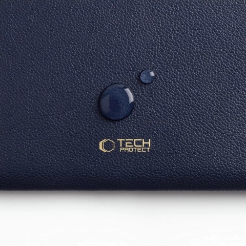 Torba Tech-Protect Fleece na laptopa 15-16 - granatowa