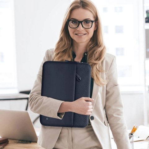 Torba Tech-Protect Sleeve na laptopa 15-16 - niebieska