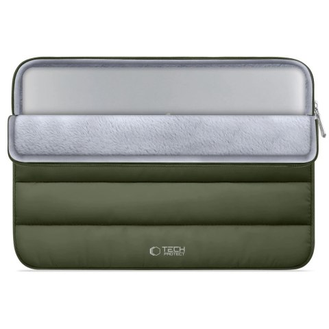 Torba Tech-Protett Fluffy na laptopa 13-14 - zielona