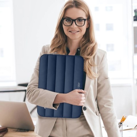 Torba Tech-Protett Fluffy na laptopa 15-16 - granatowa