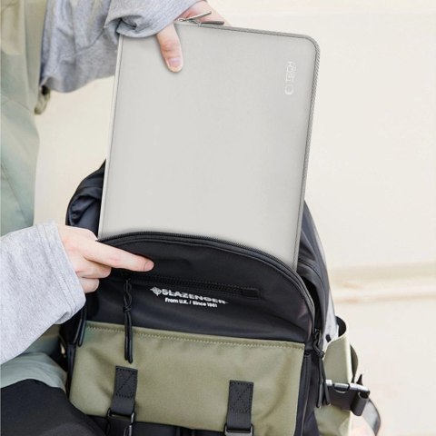 Torba na laptopa 15-16" Tech-Protect Neoslim - szara