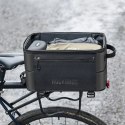 Torba rowerowa Rockbros A30 ROAD TO SKY składana na bagażnik 15-30 l - czarna