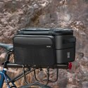 Torba rowerowa Rockbros A30 ROAD TO SKY składana na bagażnik 15-30 l - czarna