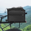 Torba rowerowa Rockbros A30 ROAD TO SKY składana na bagażnik 15-30 l - czarna