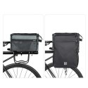 Torba rowerowa Rockbros A30 ROAD TO SKY składana na bagażnik 15-30 l - szara