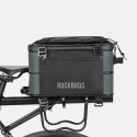 Torba rowerowa Rockbros A30 ROAD TO SKY składana na bagażnik 15-30 l - szara