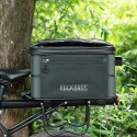 Torba rowerowa Rockbros A30 ROAD TO SKY składana na bagażnik 15-30 l - szara