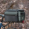 Torba rowerowa Rockbros A30 ROAD TO SKY składana na bagażnik 15-30 l - szara