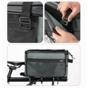 Torba rowerowa Rockbros A30 ROAD TO SKY składana na bagażnik 15-30 l - szara