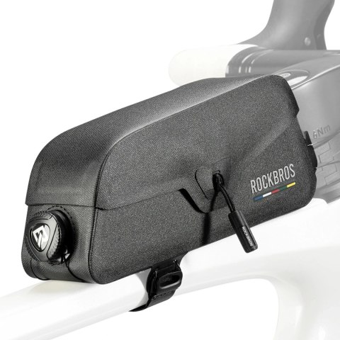 Torba rowerowa Rockbros AS-134 ROAD TO SKY wodoodporna na ramę 0,6 l - czarna