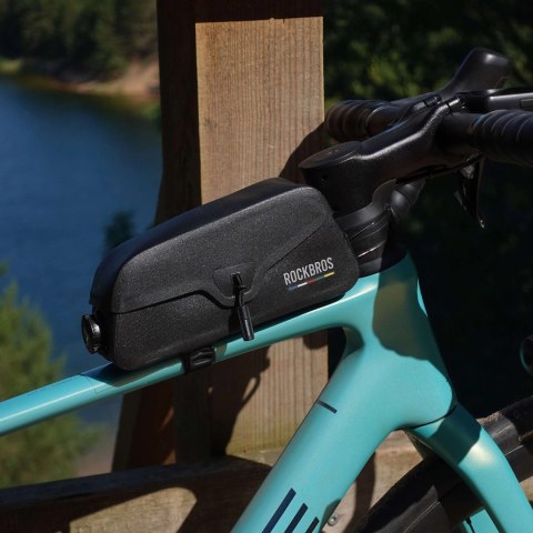 Torba rowerowa Rockbros AS-134 ROAD TO SKY wodoodporna na ramę 0,6 l - czarna
