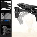 Adapter koszyka na bidon Rockbros 31210003001 pod siodełko aluminiowy - czarny