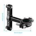 Adapter koszyka na bidon Rockbros KS-416 aluminiowy regulowany - czarny