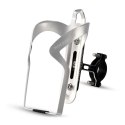 Adapter koszyka na bidon Rockbros KS-416 aluminiowy regulowany - czarny