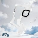 Koszyk na bidon Rockbros BBC2504 aluminiowy ultralekki - biały