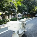 Lusterko rowerowe Rockbros F-253W przeciwodblaskowe ramię z włókna węglowego - prawe