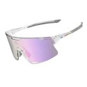 Okulary rowerowe Rockbros SP338 ROAD TO SKY z wymiennymi soczewkami - przezroczyste