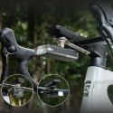 Uchwyt na licznik rowerowy Rockbros FK-307T stop tytanu - tytanowy