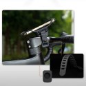 Uchwyt na telefon Rockbros 250015001 zaciskowy silikonowy - czarny