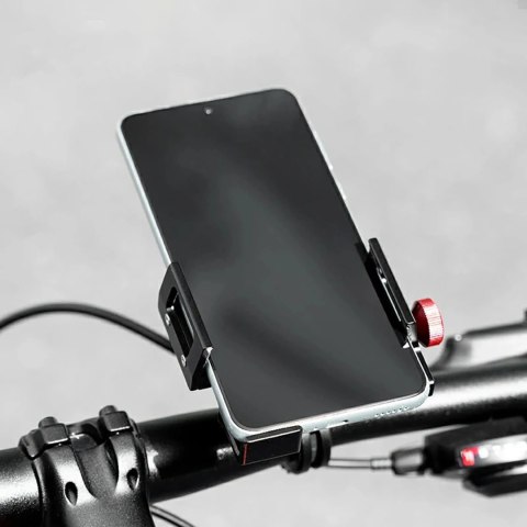 Uchwyt na telefon Rockbros 25210038101 zaciskowy - czarny
