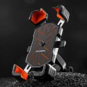 Uchwyt na telefon Rockbros HW-117 zaciskowy na kierownicę - czarno-pomarańczowy