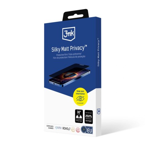 Folia prywatyzująca matowa 3mk Silky Matt Privacy na Samsung Galaxy S23 Ultra
