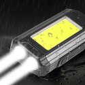 Lampa robocza Wozinsky WLR-15W 15 W 1500 lm diody CREE IPX6 z funkcją powerbanku - szara