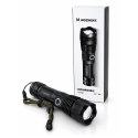 Latarka taktyczna Wozinsky WLT-15W 15 W 1500 lm CREE IP65 z regulacją wiązki - czarna