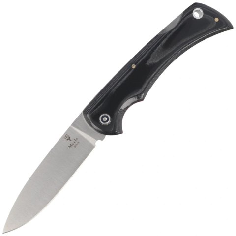 Nóż składany Muela BX-9M Black Micarta, Satin MoVa 1.4116