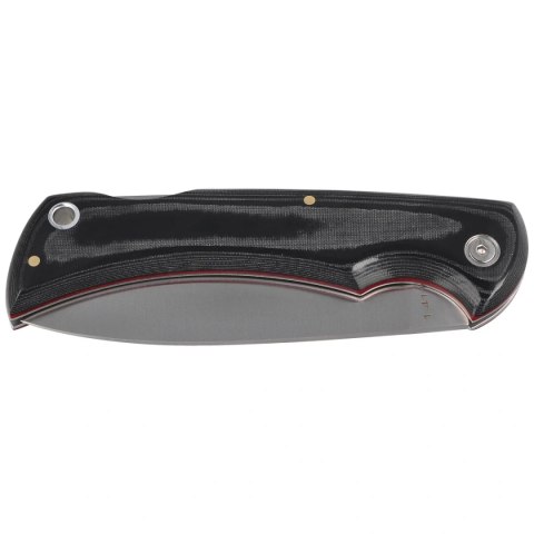 Nóż składany Muela BX-9M Black Micarta, Satin MoVa 1.4116