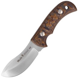Nóż Muela Sioux-10J Brown-Mustard Micarta Jute, Satin 14C28N
