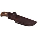 Nóż Muela Sioux-10J Brown-Mustard Micarta Jute, Satin 14C28N