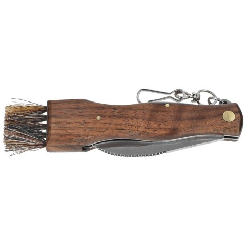 Nóż do grzybów Maserin 800 Walnut Wood, Satin 420