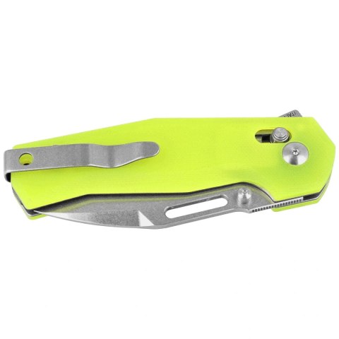 Nóż składany Maserin CB-1 632/G10G Neon Yellow G10, Stonewashed MagnaCut