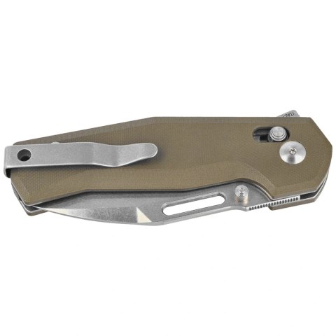 Nóż składany Maserin CB-1 632/G10V Olive Green G10, Stonewashed MagnaCut