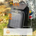 Plecak rowerowy Rockbros H51 Plecak z panelem solarnym - czarny