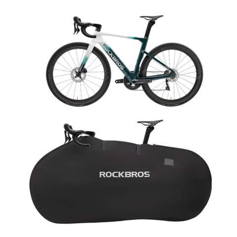 Pokrowiec elastyczny Rockbros D002 torba transportowa na rowery szosowe i górskie 26" - czarny