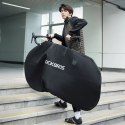 Pokrowiec elastyczny Rockbros D002 torba transportowa na rowery szosowe i górskie 26" - czarny