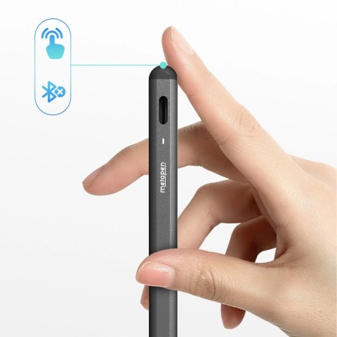 Rysik aktywny Metapen A8 stylus do iPada USB-C - czarny