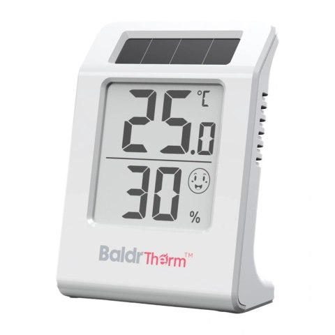Termohigrometr BALDRTHERM E0587TH zasilany energią słoneczną