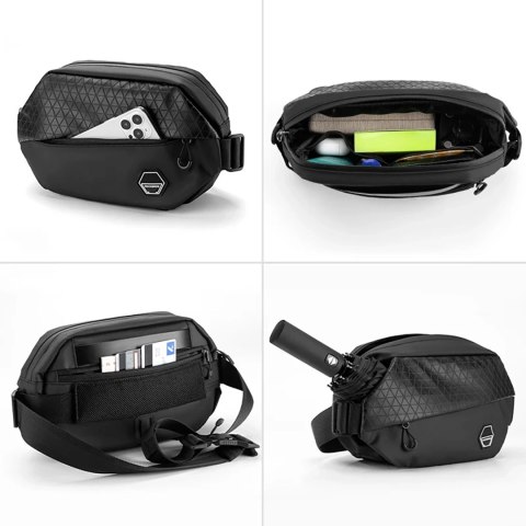 Torba Rockbros H23 wielofunkcyjna wodoodporna 3.5 l - czarna